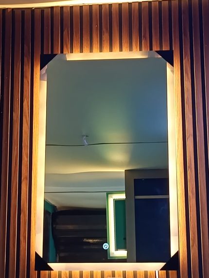 Espejo de 4mm con luz led de 60 cms 80 cms